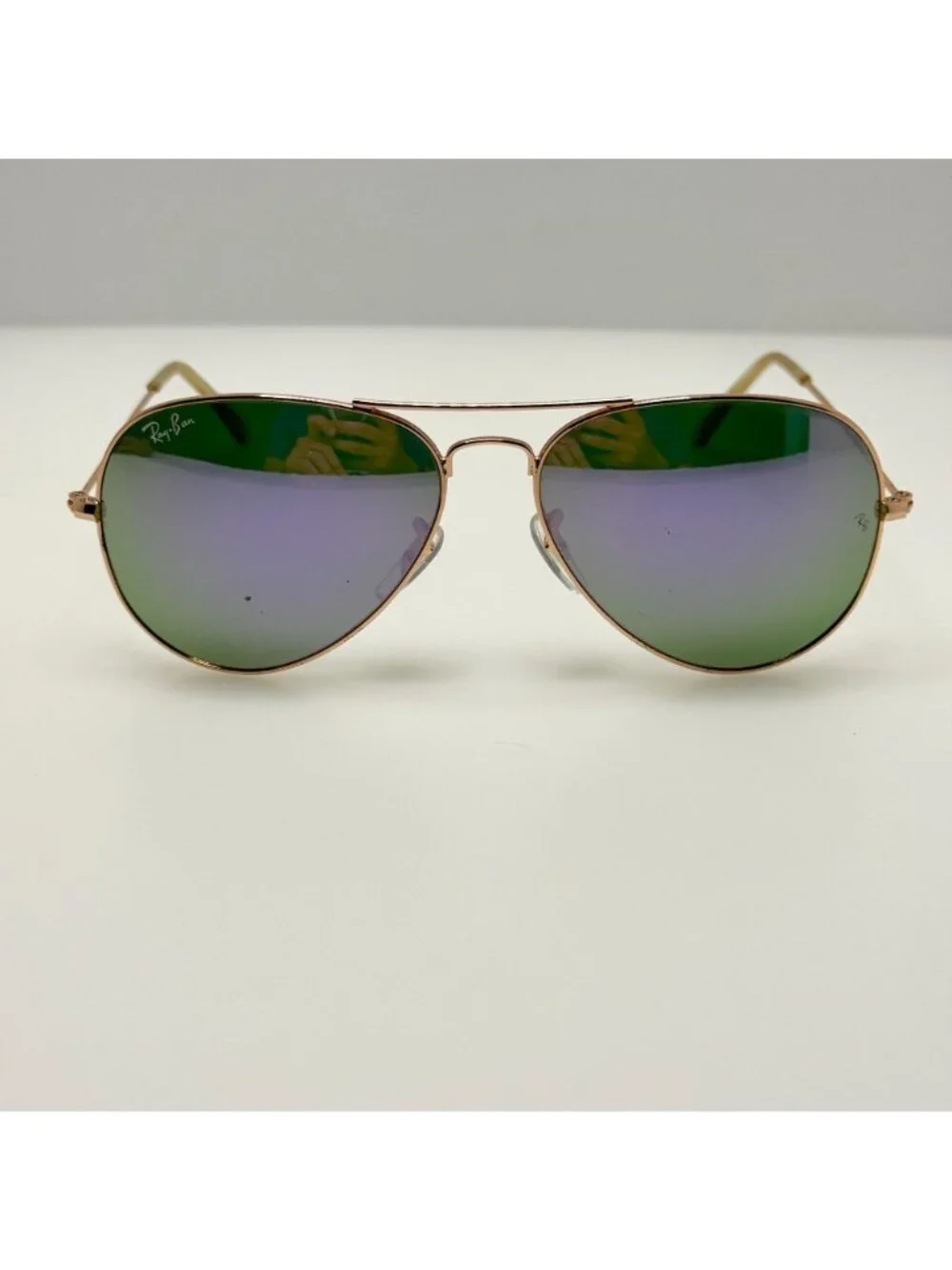 Ray Ban Sunglasses RB 3027 Aviator Large Metal 58-14-125